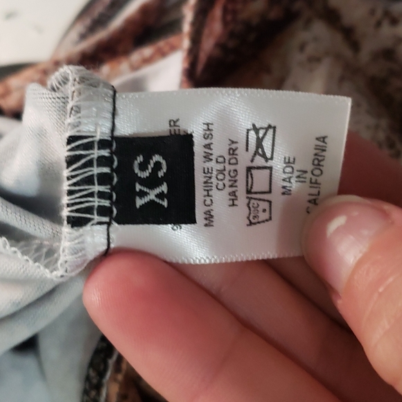 True religion python print bodysuit xs nwt - Picture 3 of 6